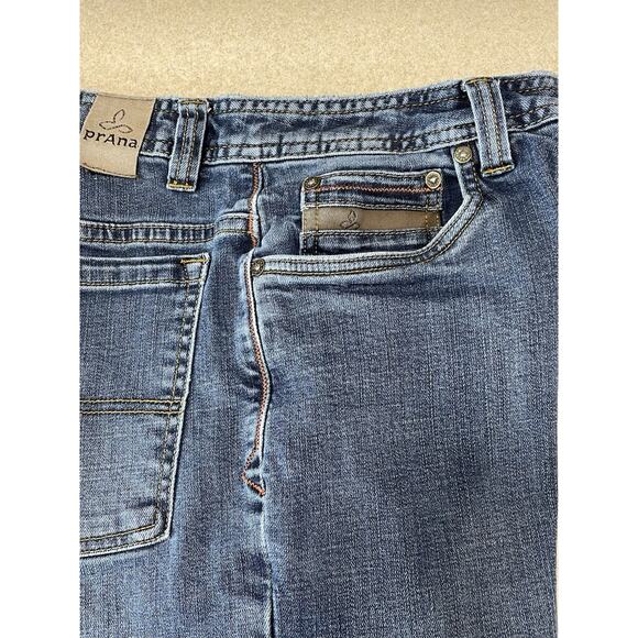 Prana Bridger Jeans Men’s 30x31.5 (Tag 30x34) Slim Fit Organic Cotton Denim - Picture 8 of 13